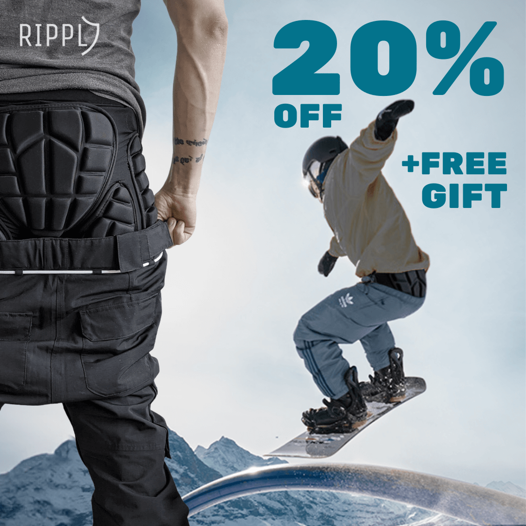 Snowboard und Ski Impact Shorts (Sturzhose)